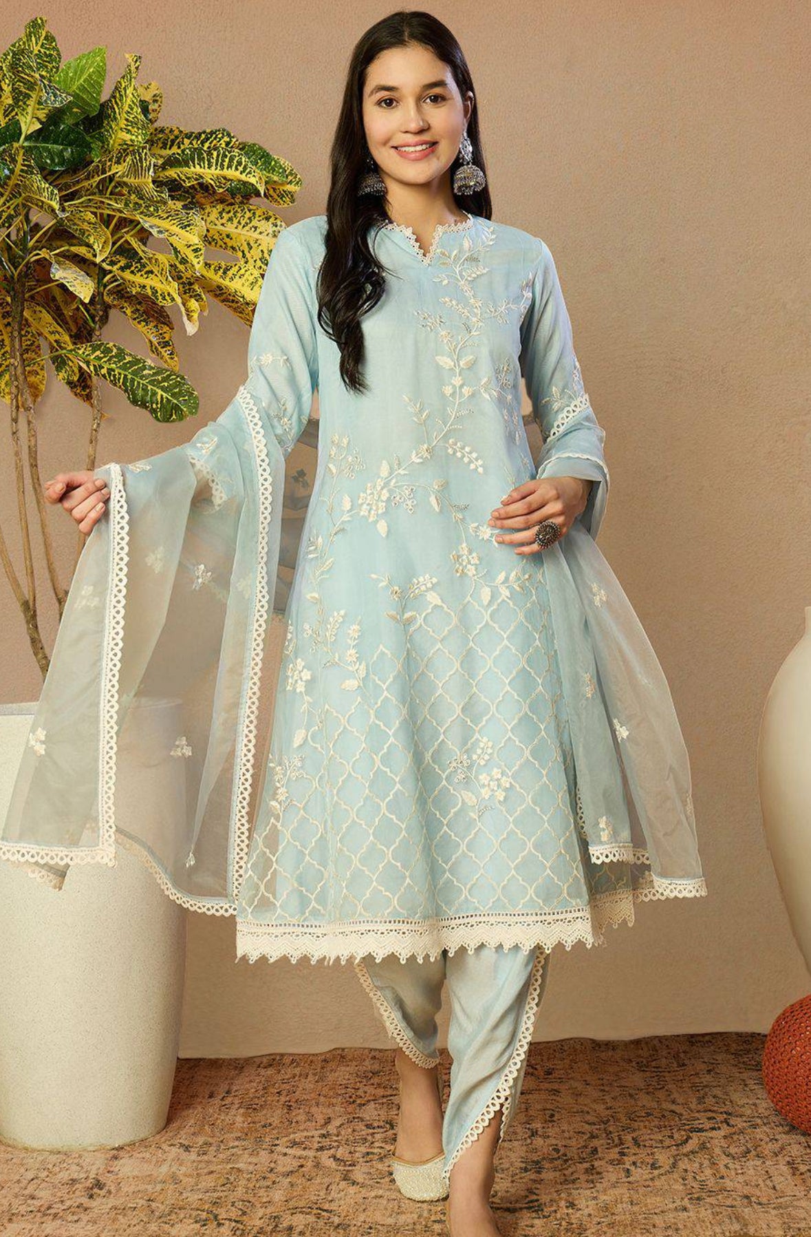 Mulmul 3 piece tulip set 