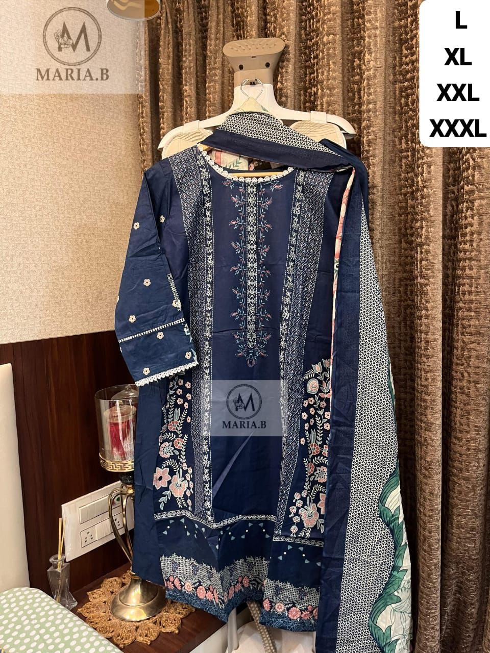 Premium lawn wear 3 piece Pakistani suit