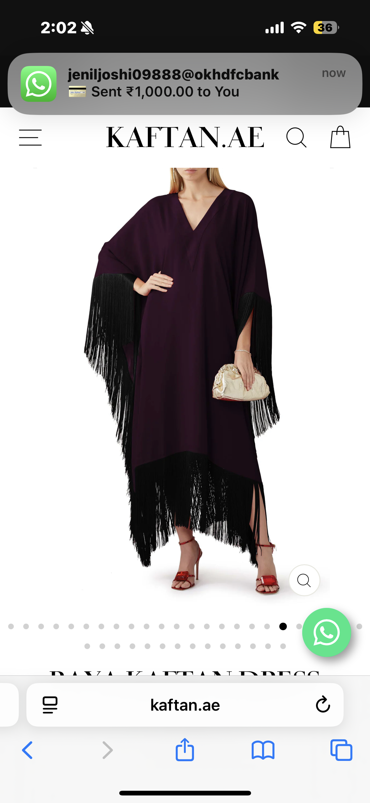 Dangler Kaftan