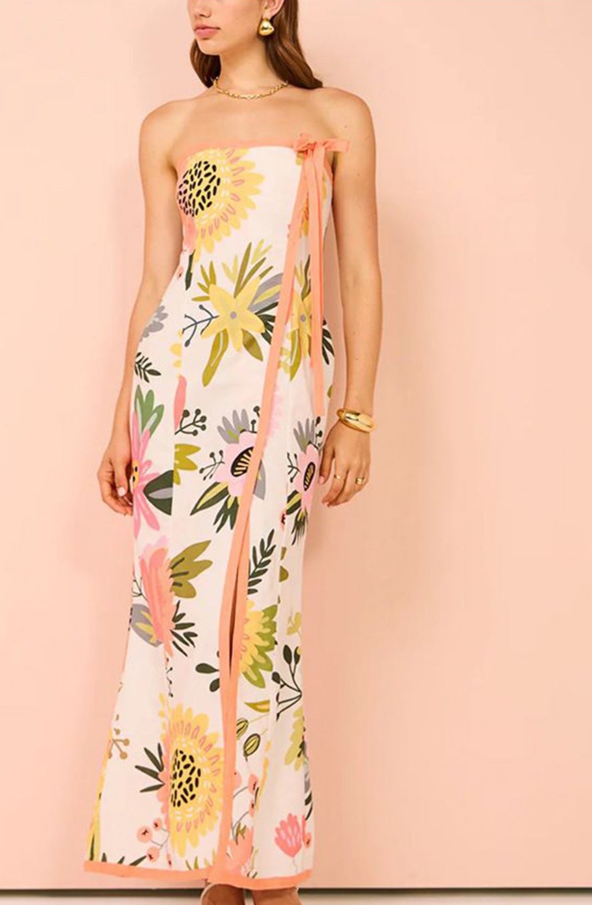 Summer tropical dress