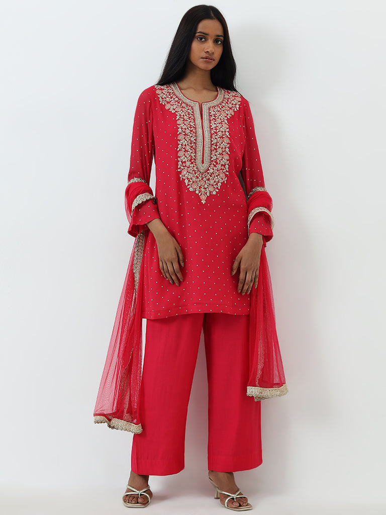 Red Salwar Suit