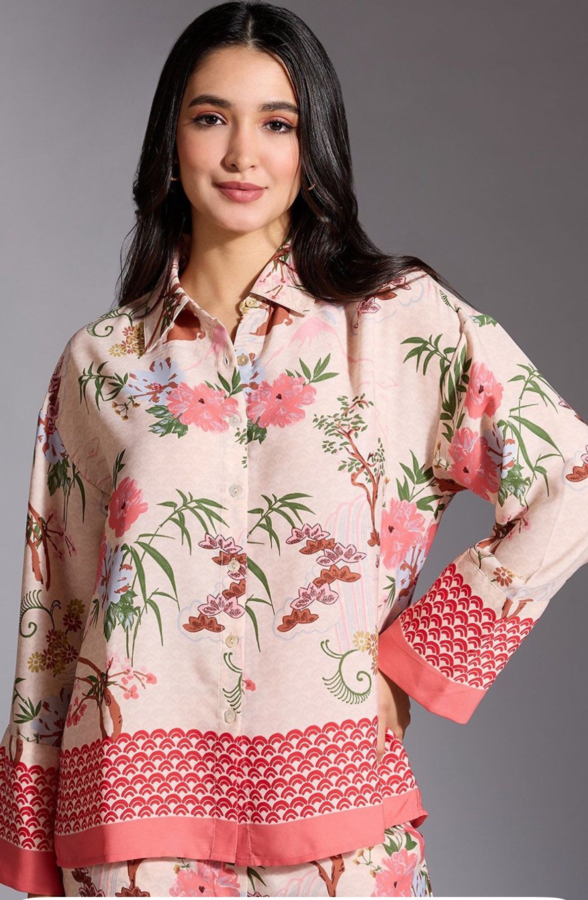 Silk summer co-ord set