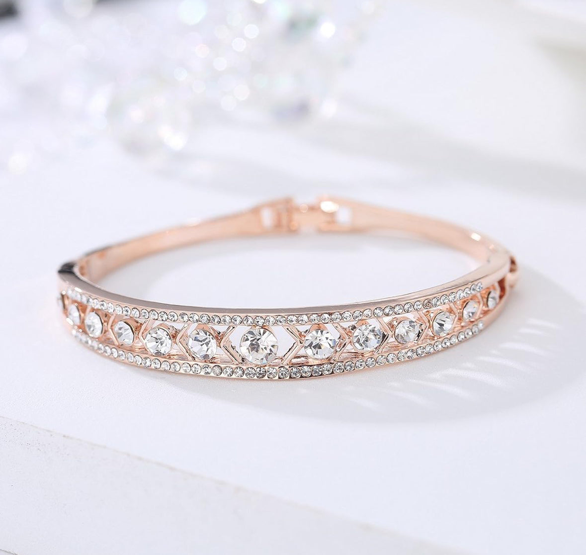 Rose gold bracelet