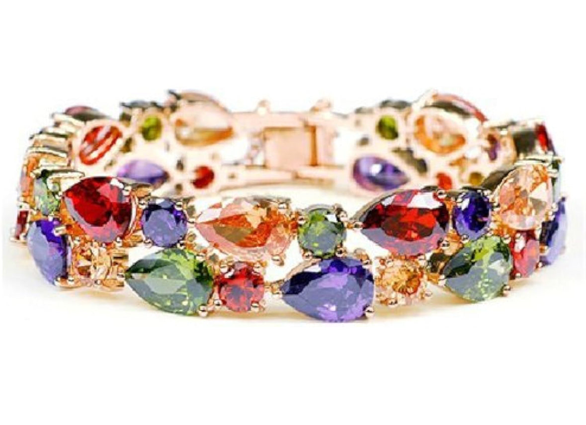 Multi diamond bracelet