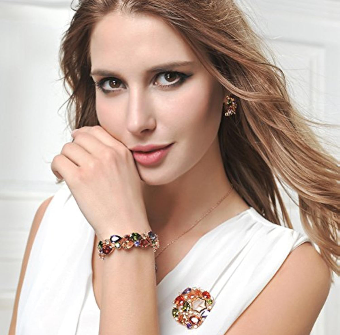 Multi diamond bracelet