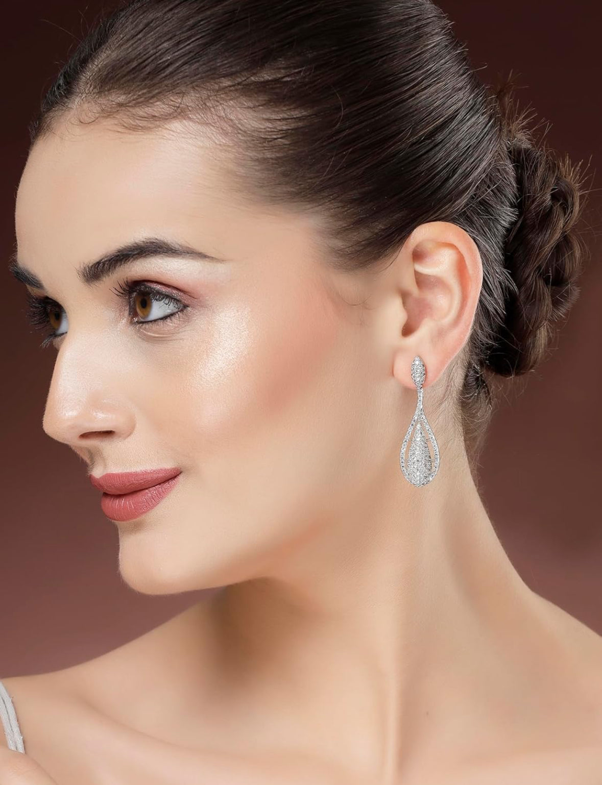 Diamond Drop Earrings