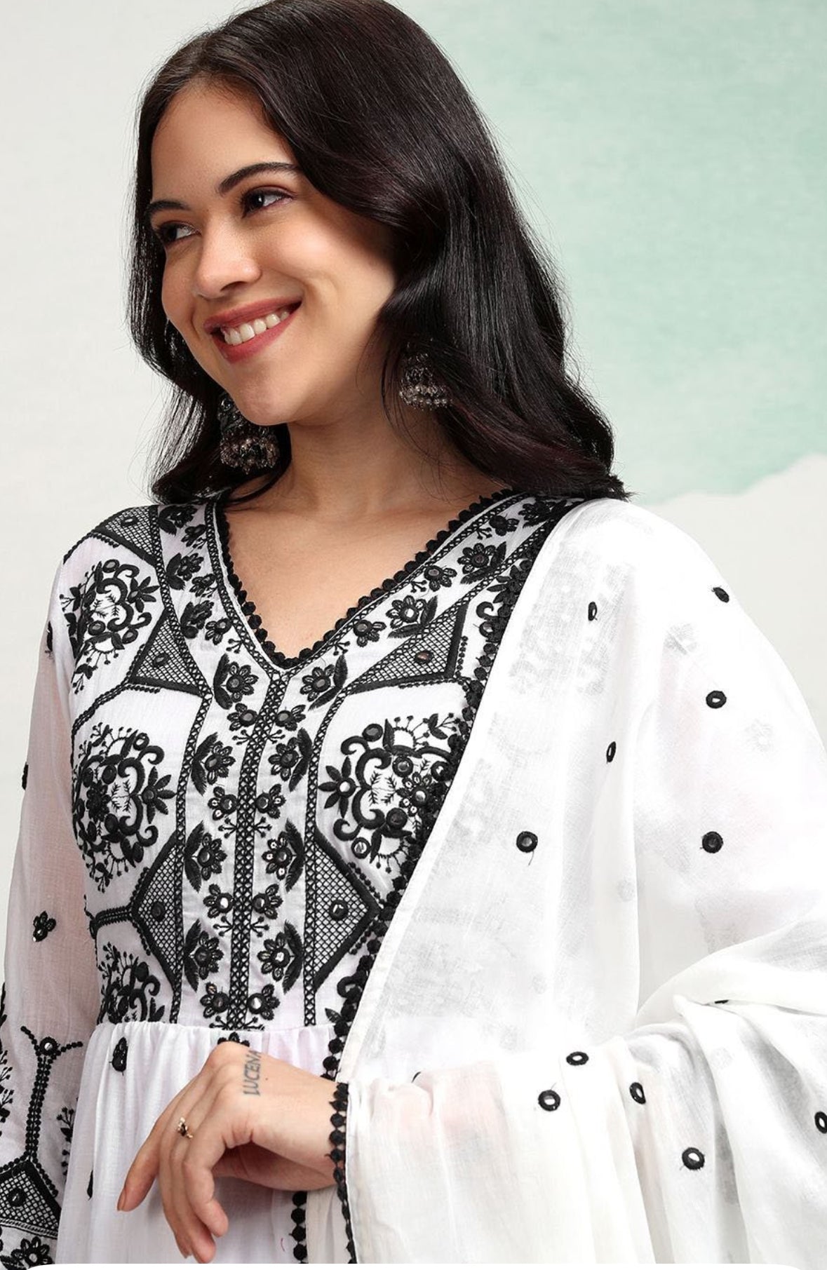 3 piece Cotton Sharara set
