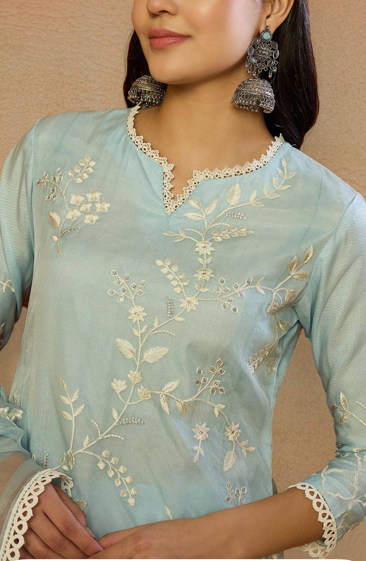 Mulmul 3 piece tulip pant set
