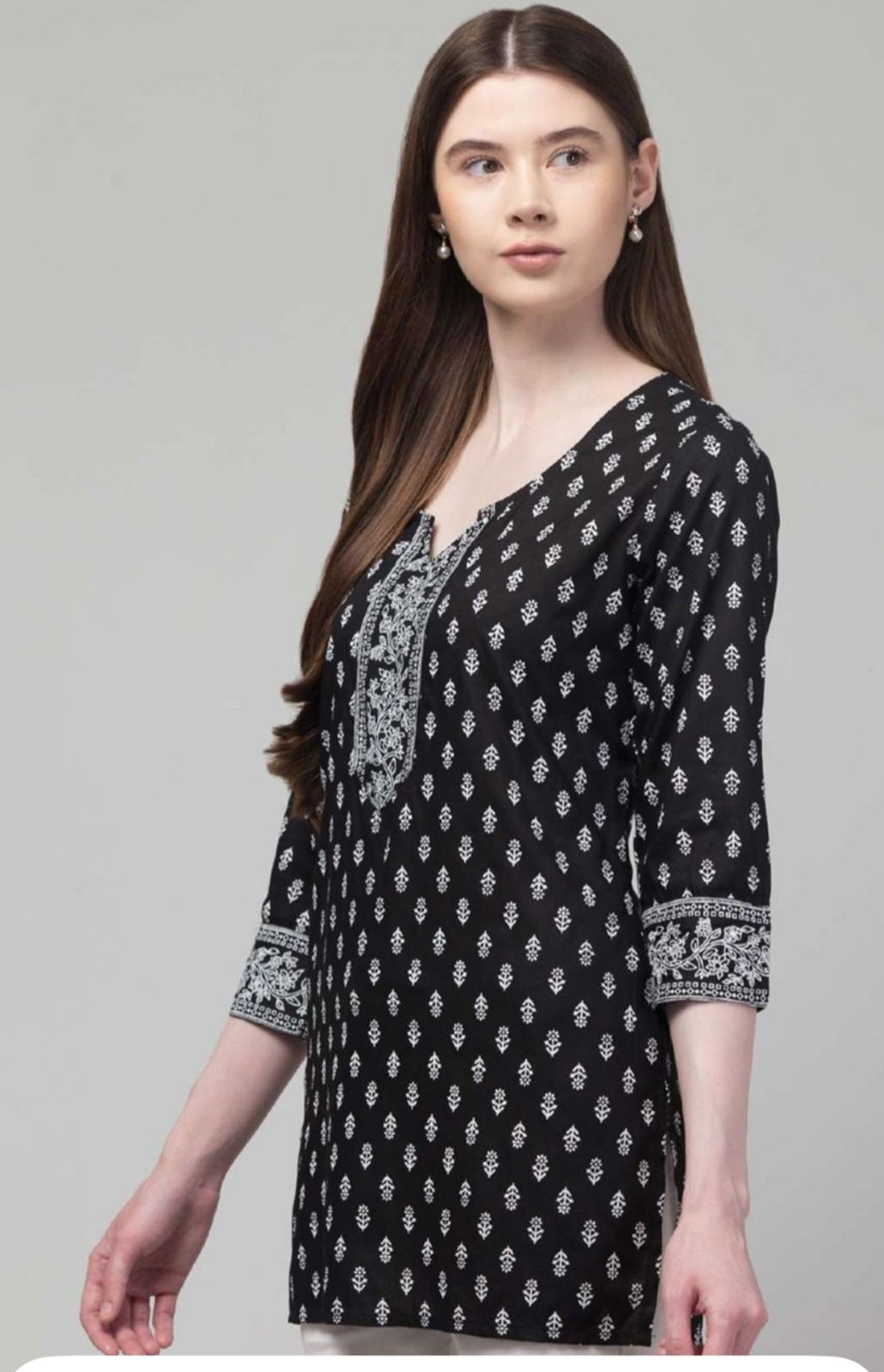 Women Ethnic Motifs Printed Kurti