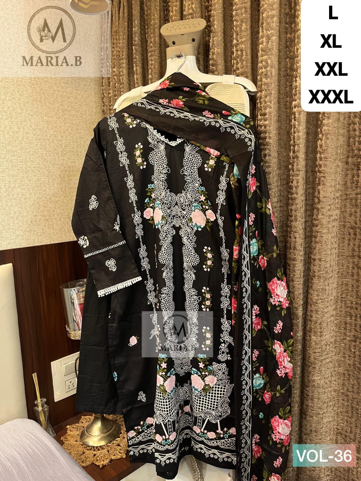 Premium lawn wear 3 piece Pakistani suit