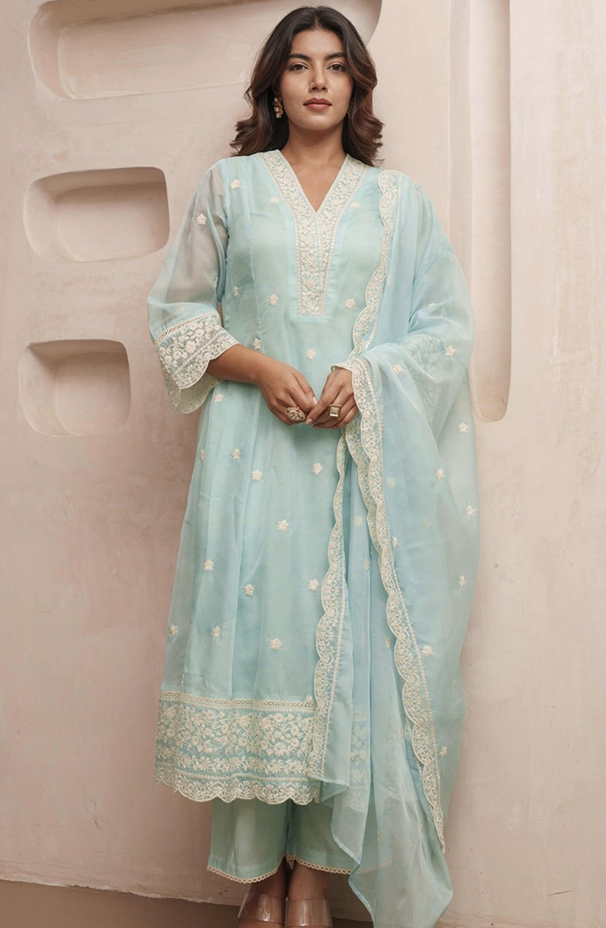 Women's cotton anarklai set 